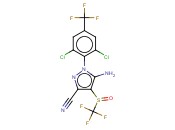 5-Amino-1-(2,6-dichloro-4-(trifluoromethyl)phenyl)-4-((trifluoromethyl)sulfinyl)-1H-pyrazole-3-carbonitrile