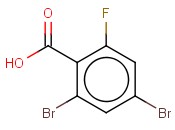 2,4-DIBROMO-6-FLUOROBENZOIC ACID
