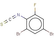 2,4-二溴-6-氟<span class='lighter'>异</span><span class='lighter'>硫</span><span class='lighter'>氰酸</span><span class='lighter'>苯</span><span class='lighter'>酯</span>