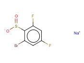 2-BROMO-4,6-DIFLUOROBENZENESULFINIC ACID SODIUM SALT