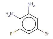 5-Bromo-3-<span class='lighter'>fluoro-benzene-1,2-diamine</span>