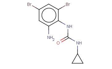 1-(2-AMINO-4,6-DIBROMOPHENYL)-3-CYCLOPROPYLUREA