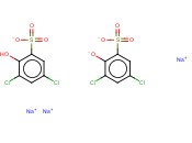 2-HYDROXY-3,5-DICHLOROBENZENESULFONIC ACID, SESQUISODIUM SALT