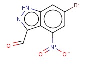 6-溴-5<span class='lighter'>硝基</span>-1H-<span class='lighter'>吲</span><span class='lighter'>唑</span>-3-甲醛