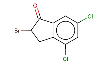 <span class='lighter'>2-BROMO-4,6-DICHLORO-2,3-DIHYDRO-1H-INDEN-1-ONE</span>