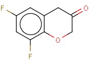2H-1-BENZOPYRAN-3(4H)-ONE, 6,8-DIFLUORO-