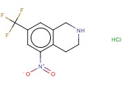 7-(TRIFLUOROMETHYL)-1,2,3,4-TETRAHYDRO-5-NITROISOQUINOLINE HYDROCHLORIDE