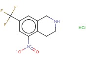 7-(三氟甲基)-1,2,3,4-四<span class='lighter'>氢</span>-5-硝基<span class='lighter'>异</span>喹啉<span class='lighter'>盐酸盐</span>