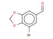 7-<span class='lighter'>溴</span>-2H-1,3-<span class='lighter'>苯</span>并二氧戊环-5-<span class='lighter'>甲醛</span>