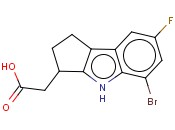 2-(5-BroMo-7-fluoro-1,2,3,4-tetrahydrocyclopenta[b]indol-3-yl)acetic acid