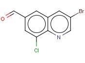 3-BROMO-8-CHLOROQUINOLINE-6-CARBALDEHYDE