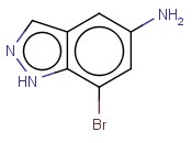 7-BROMO-1H-INDAZOL-5-AMINE