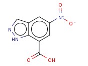 5-NITRO-1H-<span class='lighter'>INDAZOLE-7-CARBOXYLIC</span> ACID