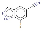 7-FLUORO-1H-INDAZOLE-5-CARBONITRILE