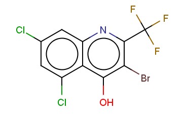3-BROMO-5,7-DICHLORO-2-(TRIFLUOROMETHYL)-4-QUINOLINOL