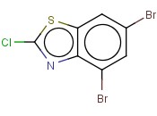2-CHLORO-<span class='lighter'>4,6</span>-DIBROMOBENZOTHIAZOLE