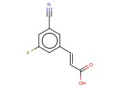3-CYANO-5-<span class='lighter'>FLUOROCINNAMIC</span> ACID