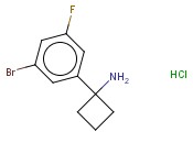 1-(3-BROMO-5-FLUOROPHENYL)CYCLOBUTANAMINE HYDROCHLORIDE