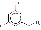 3-BROMO-5-<span class='lighter'>HYDROXYBENZYLAMINE</span>