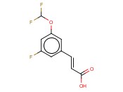 3-(DIFLUOROMETHOXY)-5-<span class='lighter'>FLUOROCINNAMIC</span> ACID