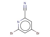 2,4-DIBROMO-6-<span class='lighter'>CYANOPYRIDINE</span>