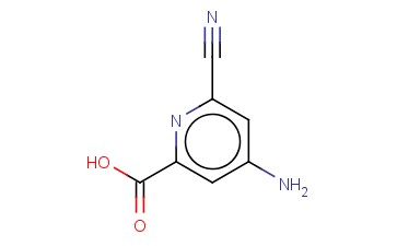 4-AMINO-6-<span class='lighter'>CYANOPYRIDINE</span>-2-CARBOXYLIC ACID