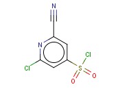 2-CHLORO-6-<span class='lighter'>CYANOPYRIDINE</span>-4-SULFONYL CHLORIDE