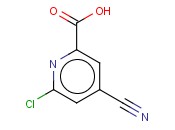 6-chloro-4-cyanopicolinic acid