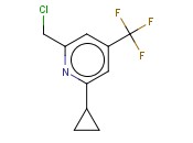 2-(CHLOROMETHYL)-6-CYCLOPROPYL-4-(TRIFLUOROMETHYL)PYRIDINE