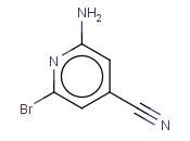 6-AMINO-2-BROMO-4-<span class='lighter'>CYANOPYRIDINE</span>