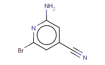 6-AMINO-2-BROMO-4-<span class='lighter'>CYANOPYRIDINE</span>