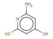 2-THIOL-4-HYDROXY-6-AMINOPYRIDINE