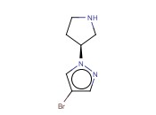 (S)-4-BROMO-1-(PYRROLIDIN-3-YL)-1H-PYRAZOLE