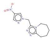 3-[(4-NITRO-1H-PYRAZOL-1-YL)METHYL]-6,7,8,9-TETRAHYDRO-5H-[1,2,4]TRIAZOLO[4,3-A]AZEPINE
