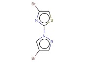 1-(4-BROMOTHIAZOL-2-YL)-<span class='lighter'>4-BROMOPYRAZOLE</span>