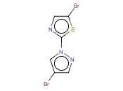 1-(5-BROMOTHIAZOL-2-YL)-<span class='lighter'>4-BROMOPYRAZOLE</span>