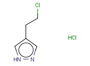 4-(2-CHLOROETHYL)-1H-<span class='lighter'>PYRAZOLE</span> <span class='lighter'>HYDROCHLORIDE</span>