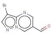 3-BROMO-<span class='lighter'>PYRAZOLO</span>[<span class='lighter'>1,5-A</span>]PYRIMIDINE-6-CARBOXALDEHYDE