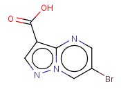 6-BROMOPYRAZOLO[<span class='lighter'>1,5-A</span>]<span class='lighter'>PYRIMIDINE</span>-3-CARBOXYLIC ACID