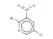 2-BROMO-5-<span class='lighter'>CHLORO-3-NITROPYRIDINE</span>