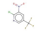 2-CHLORO-3-<span class='lighter'>NITRO</span>-5-(<span class='lighter'>TRIFLUOROMETHYL</span>)<span class='lighter'>PYRIDINE</span>