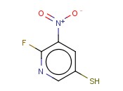 6-FLUORO-5-NITROPYRIDINE-3-THIOL