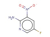 2-<span class='lighter'>AMINO</span>-3-NITRO-5-FLUOROPYRIDINE