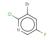 3-BROMO-2-CHLORO-5-<span class='lighter'>FLUOROPYRIDINE</span>