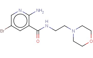 2-AMINO-5-BROMO-N-[2-(MORPHOLIN-4-YL)ETHYL]PYRIDINE-3-CARBOXAMIDE