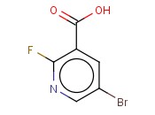 2-<span class='lighter'>氟</span>-5-溴<span class='lighter'>烟酸</span>