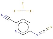 5-isothiocyanato-3-(trifluoromethyl)<span class='lighter'>pyridine-2-carbonitrile</span>