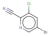 5-BROMO-3-CHLOROPYRIDINE-2-CARBONITRILE