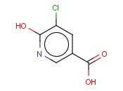 5-<span class='lighter'>CHLORO</span>-6-HYDROXYNICOTINIC ACID