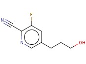 3-FLUORO-5-(3-HYDROXYPROPYL)PICOLINONITRILE